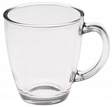 Чашка  стеклянная с логотипом