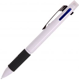 Ручка многофункциональная 3 цвета + карандаш +резинка