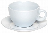 Чашка   с блюдцем с логотипом