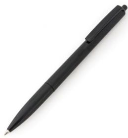 Ручка  з матовою поверхнею, пластикова в тригранному корпусі