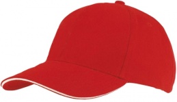 БЕЙСБОЛКА 4210 BRUSHED COTTON CAP WITH TRIM