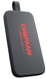 Повербанк з червоною підсвіткою 10000 mAh