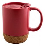  Чашка керамічна зі з'ємною кришкою с логотипом