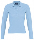 РУБАШКА ПОЛО SOLS  PODIUM ЖЕНСКАЯ с логотипом