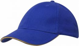 БЕЙСБОЛКА 4210 BRUSHED COTTON CAP WITH TRIM