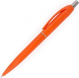 Ручка шариковая  RUNA с серебряным кольцом и кнопкой