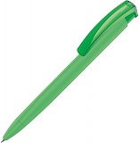  Ручка пластикова UMA soft-touch, трьохгранна с логотипом