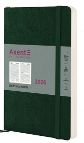 Ежедневники 2026 Axent  Soft Skin