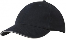 БЕЙСБОЛКА 4210 BRUSHED COTTON CAP WITH TRIM