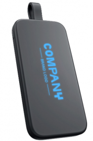 Повербанк з синьою підсвіткою 10000 mAh