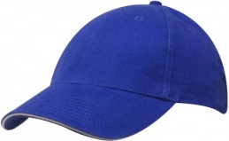 БЕЙСБОЛКА 4210 BRUSHED COTTON CAP WITH TRIM