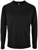 Футболка с длинным рукавом SPORTY LSL мужская с логотипом