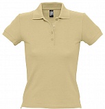 РУБАШКА ПОЛО SOL’S PEOPLE ЖЕНСКАЯ с логотипом