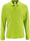РУБАШКА ПОЛО SOLS  PERFECT LSL МУЖСКАЯ с логотипом