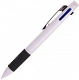 Ручка многофункциональная 3 цвета + карандаш +резинка с логотипом
