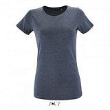 Женская футболка приталенного кроя с круглым вырезом REGENT FIT WOMEN с логотипом