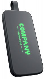 Повербанк з зеленою підсвіткою 10000 mAh