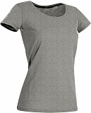Футболка STEDMAN CLAIRE (CREW NECK) женская с логотипом