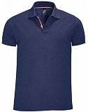 РУБАШКА ПОЛО SOLS PATRIOT МУЖСКАЯ (двухцветная) с логотипом