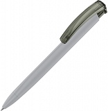  Ручка пластикова UMA soft-touch, трьохгранна с логотипом