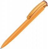  Ручка пластикова UMA soft-touch, трьохгранна с логотипом