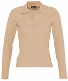 РУБАШКА ПОЛО SOLS  PODIUM ЖЕНСКАЯ с логотипом