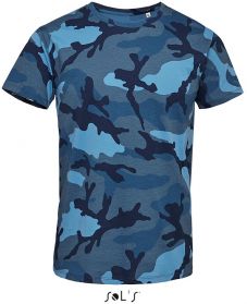Мужская футболка SOL'S CAMO MEN