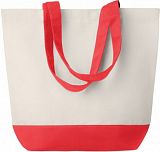 Сумка из хлопка с цветным дном и ручками "KLEUREN BAG" с логотипом