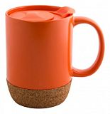   Чашка керамічна зі з'ємною кришкою с логотипом