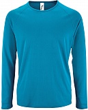 Футболка с длинным рукавом SPORTY LSL мужская с логотипом